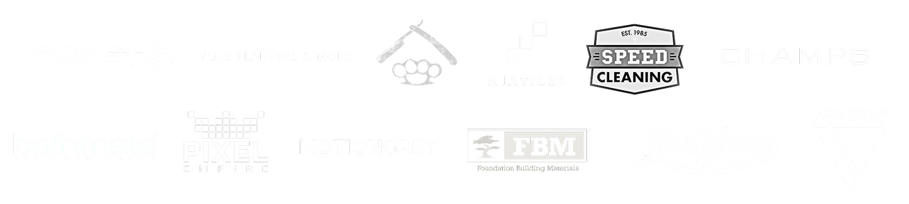 Brand logos we’ve worked with